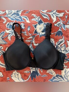 Natori Women's Body Doubles Lace Trim Full Coverage T-Shirt Bra 736037  34D